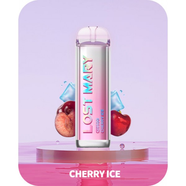 Cherry Ice Lost Mary 600 Puffs Disposable Vape QM6...