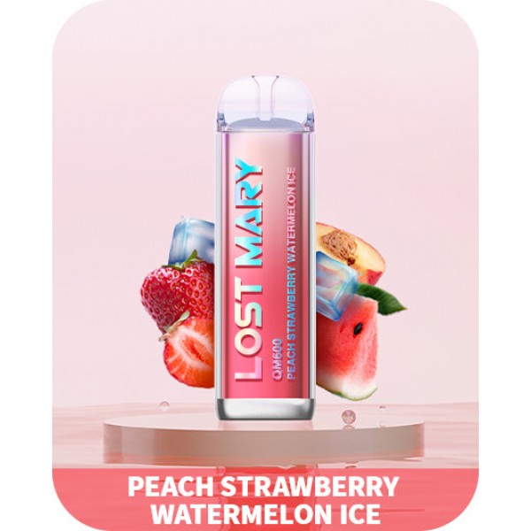 Peach Strawberry Watermelon Ice Lost Mary 600 Puff...