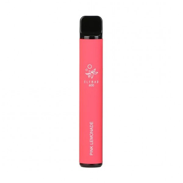 Pink Lemonade Elf Bar 600 Puffs Disposable Vape