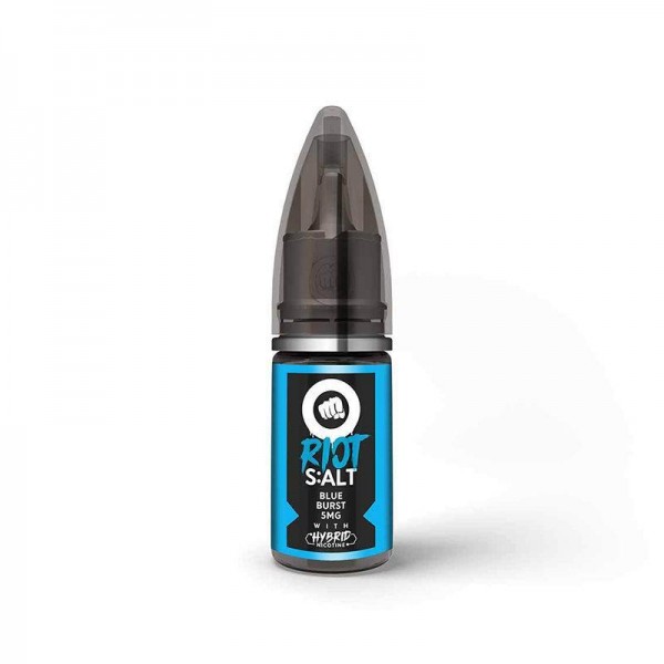 BLUE BURST HYBRID NICOTINE SALT E-LIQUID BY RIOT S...