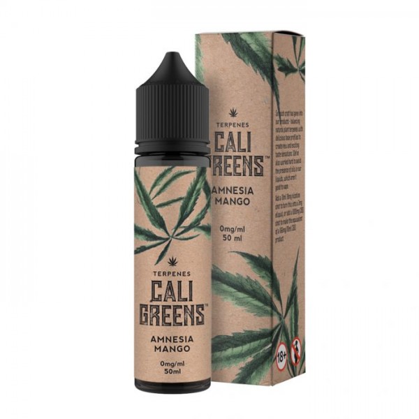 AMNESIA MANGO TERPENESE E LIQUID BY CALI GREENS 50ML 70VG