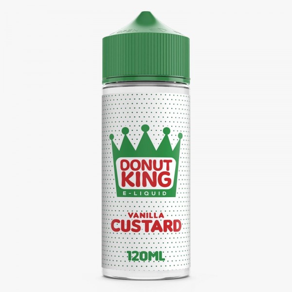 VANILLA CUSTARD E LIQUID BY DONUT KING  100ML 70VG