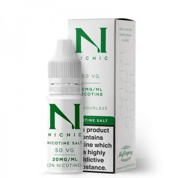 NIC NIC 50/50 NICOTINE SALT BOOSTER SHOT